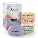 Caixa de Sabonetes Sortidos Sensi Jequiti 80g cada