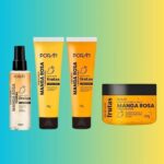 Porán Kit  hidratante145g ,sabonete liquido145g, esfoliante240g e body Splash 160ml